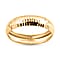 Handmade Diamond Cut Band Ring in 9K Gold