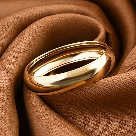 One Time Deal - 9K Yellow Gold Band Ring