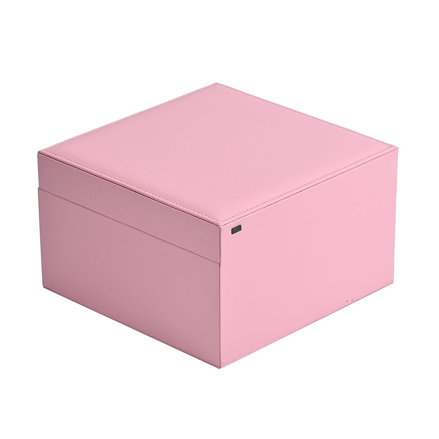 LIQUIDATION DEAL - Multi-Purpose Vanity Box with LED Mirror - Pink