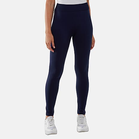 Nova of London - Full Range Fleece Lined Warm Leggings (Size 8-10) - Navy