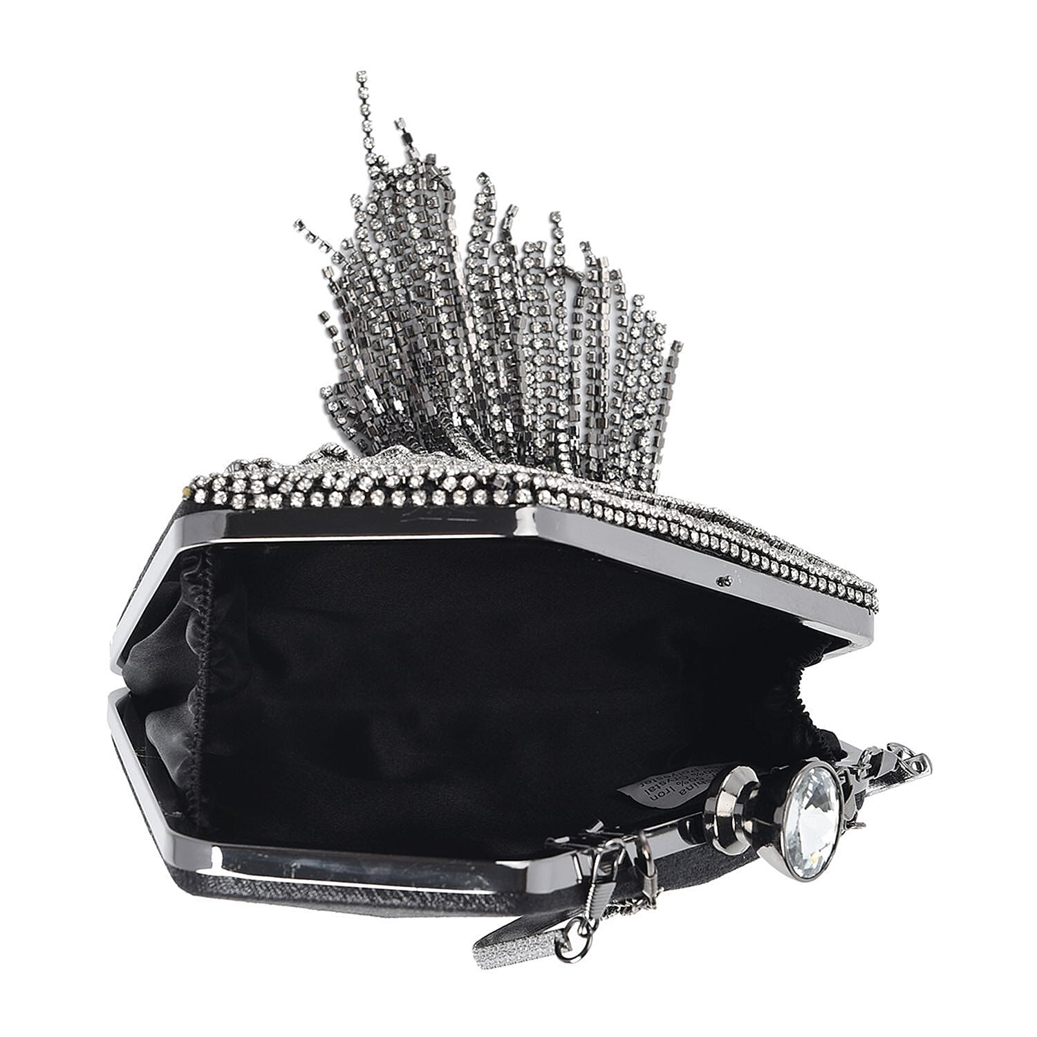 Iron Diamond Clutch - Black