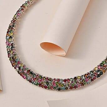 https://tjcuk.sirv.com/Products/76/1/7616368/Multi-Tourmaline-Cluster-Necklace-Size-20-in-Platinum-Overlay-Sterling_7616368_2.jpg?w=342&h=342