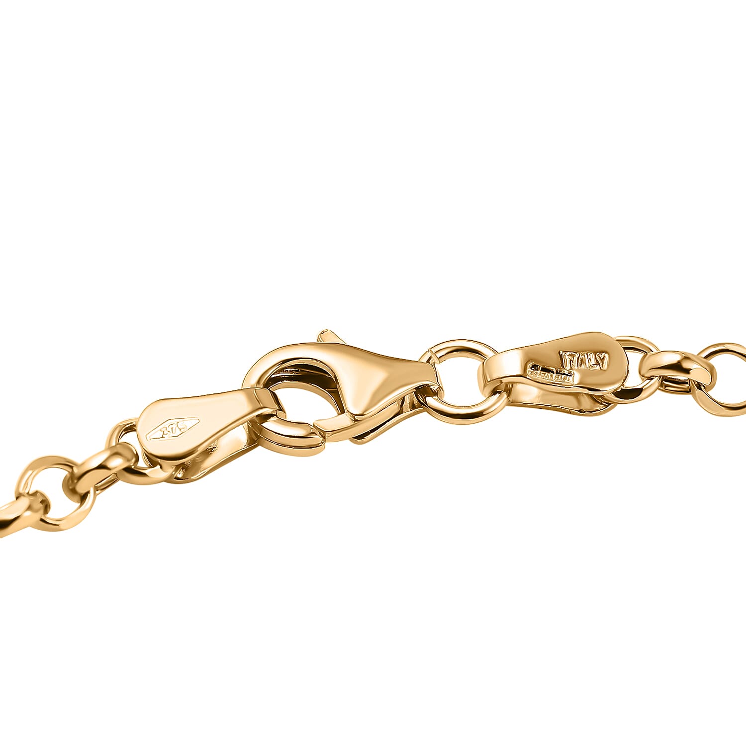 Maestro Collection - 9K Yellow Gold Diamond Cut Rolo Chain (Size - 20), Gold Wt- 5.12 Gms