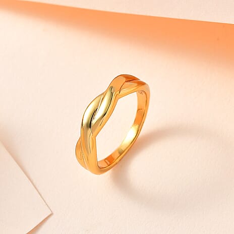 Vermeil YG Sterling Silver Fancy Ring