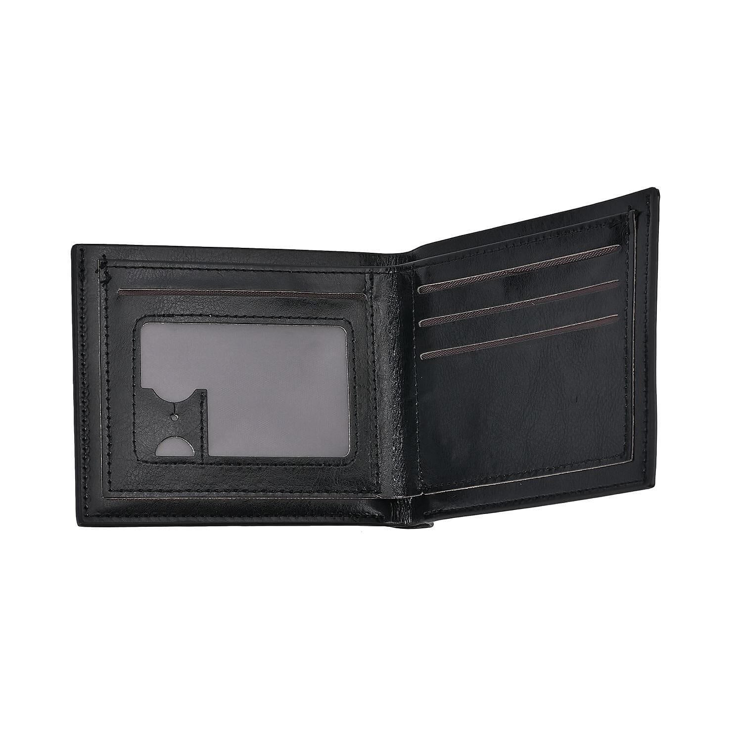 3 Piece Set of Gift Boxes For Men (Ballpoint Pen - Keychain - Wallet) - Black