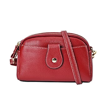 https://tjcuk.sirv.com/Products/76/1/7617219/Leather-Solid-Crossbody-Bag-Size-19x5x12-cm-Burgundy-Black_7617219_3.jpg?w=342&h=342