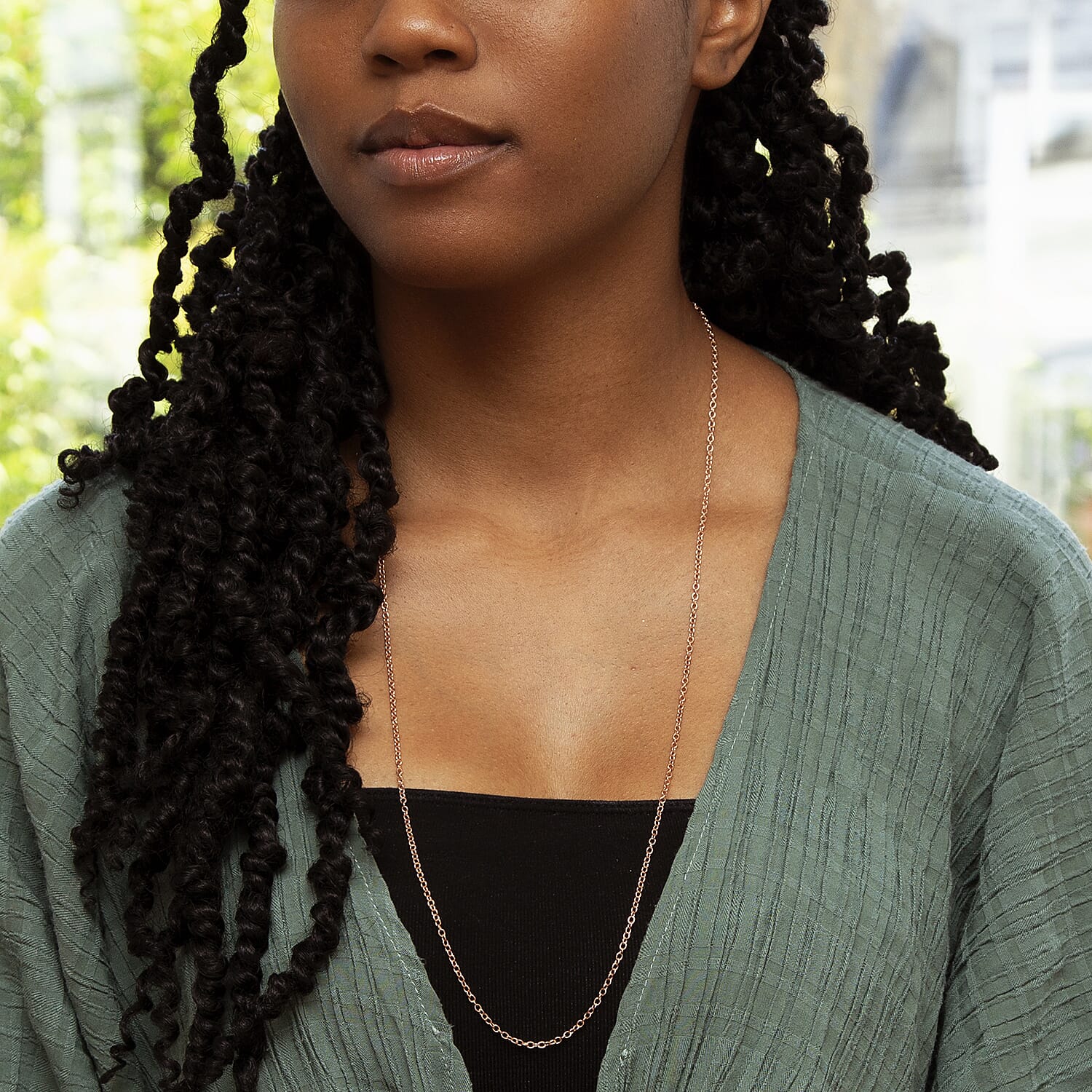 Sterling Silver Chain (Size - 30),  Silver Wt. 5.6 Gms