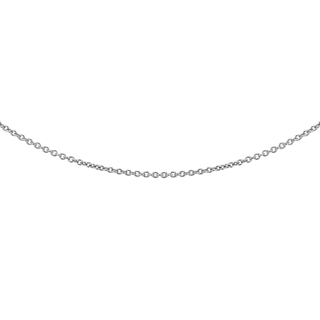 Sterling Silver Fine Belcher Chain 16 Inch