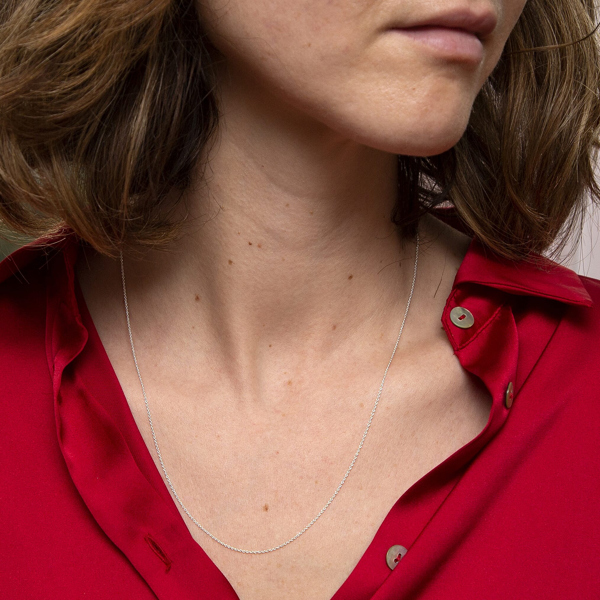 Sterling Silver Chain (Size - 20)