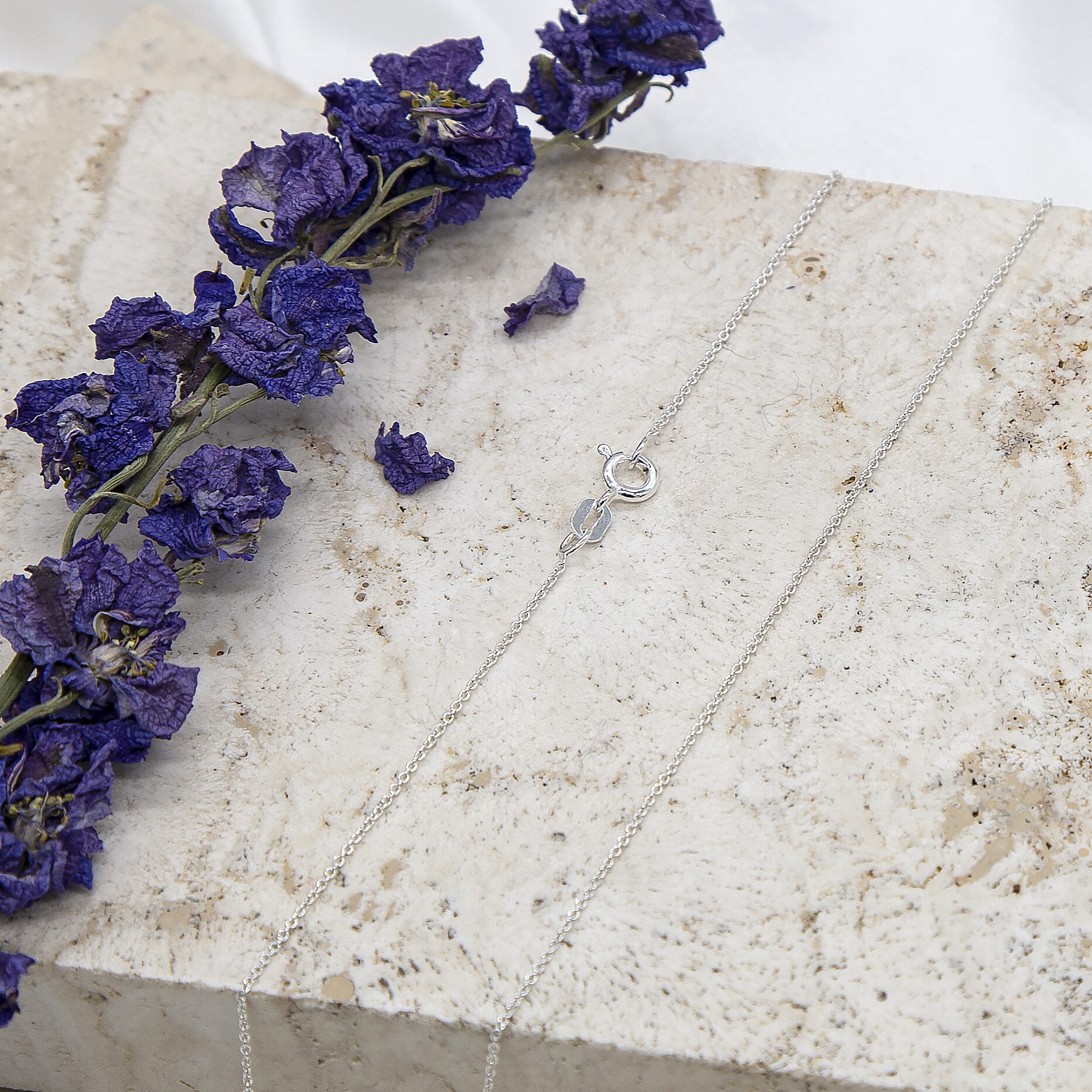 Sterling Silver Chain (Size - 20)