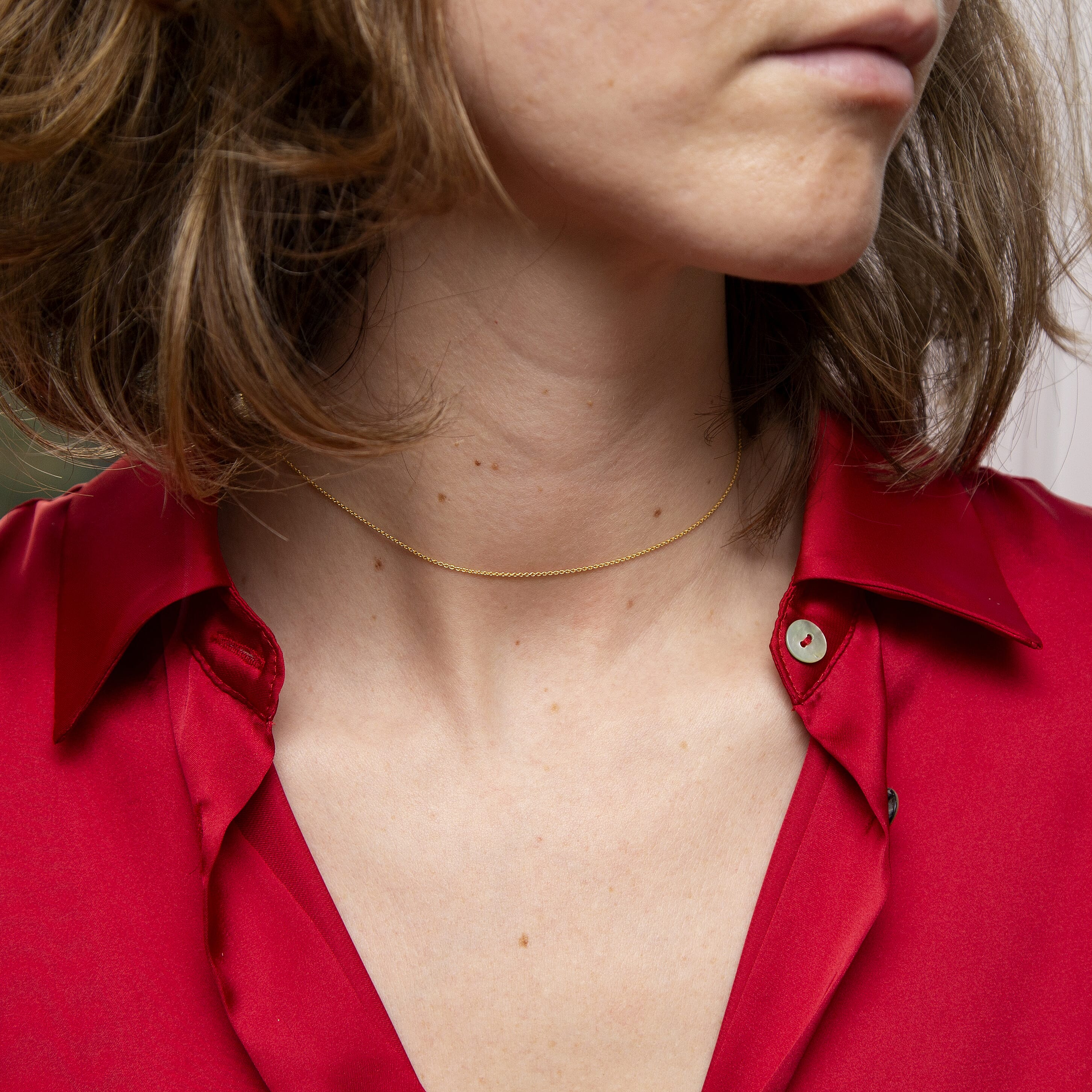 Sterling Silver Chain (Size - 14)