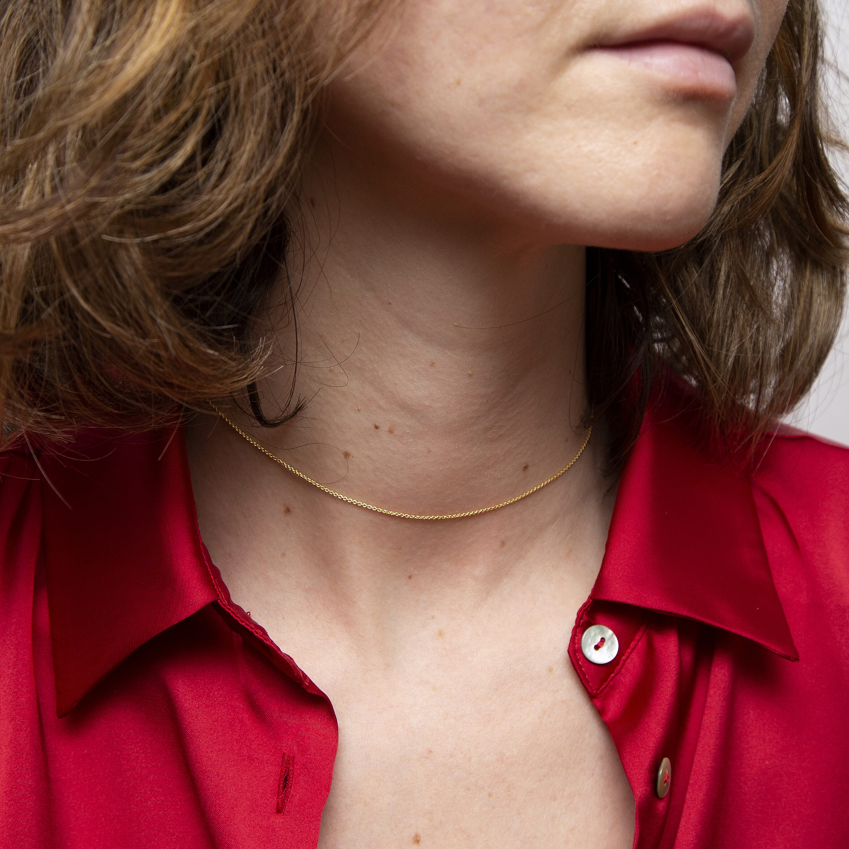 Sterling Silver Chain (Size - 16)