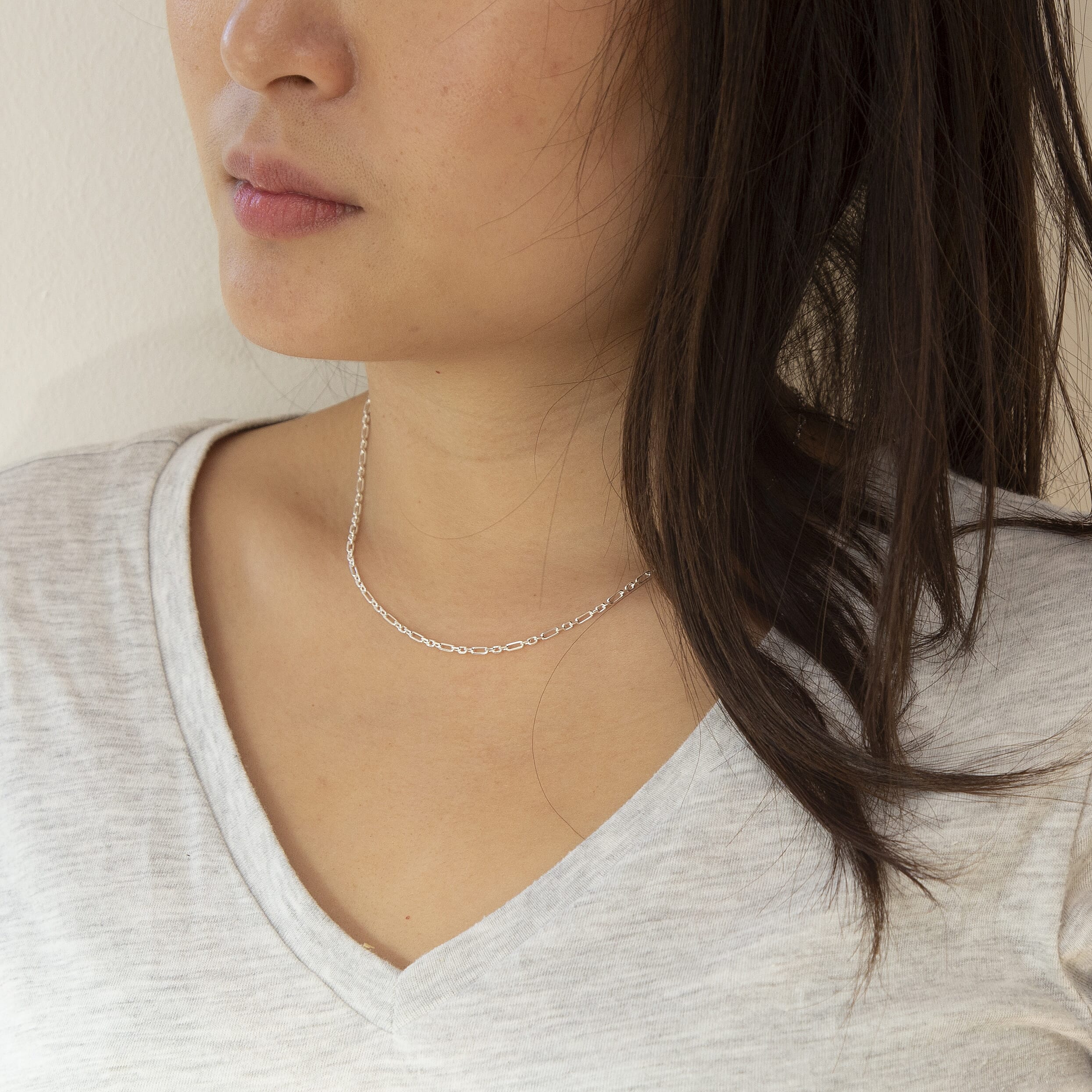 Sterling Silver Chain (Size - 20)