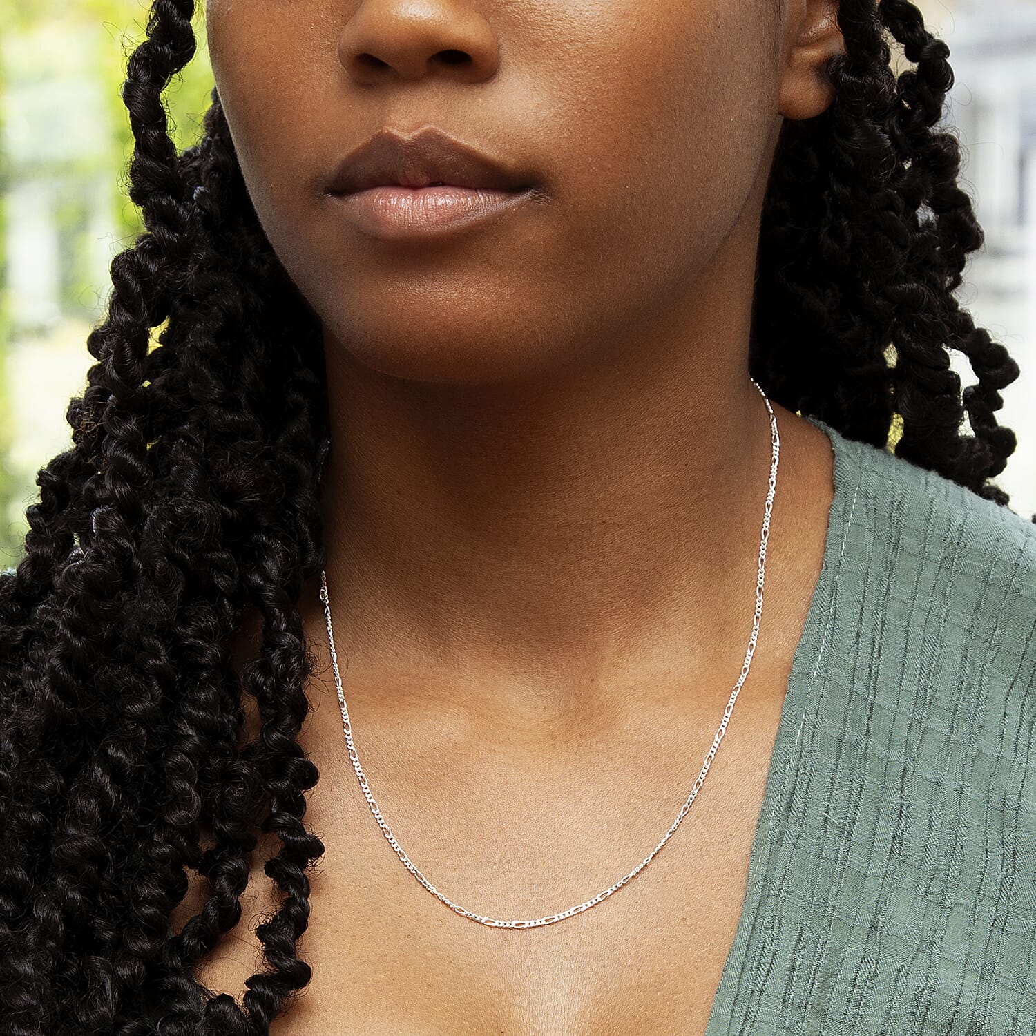 Sterling Silver Chain (Size - 20)