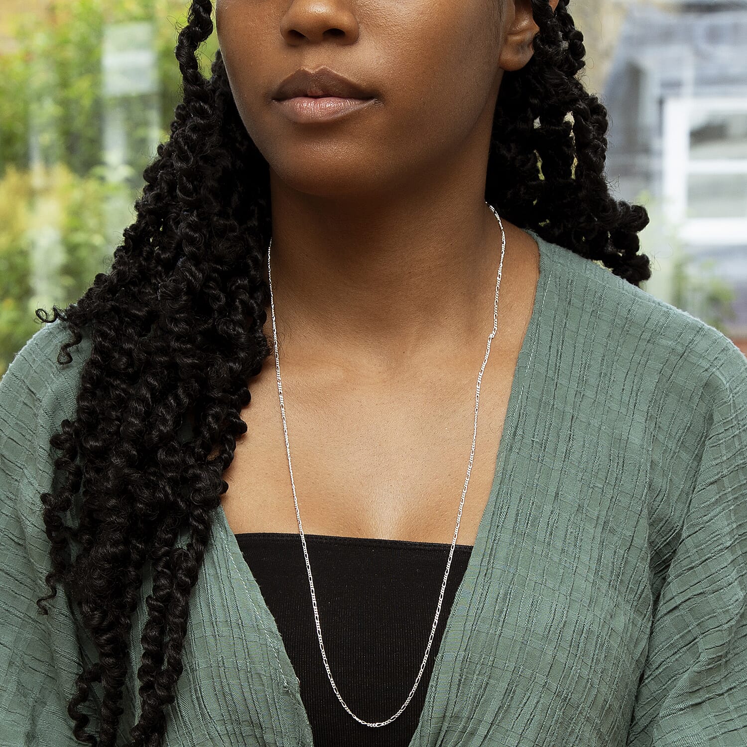 Sterling Silver Chain (Size - 30),  Silver Wt. 5.5 Gms