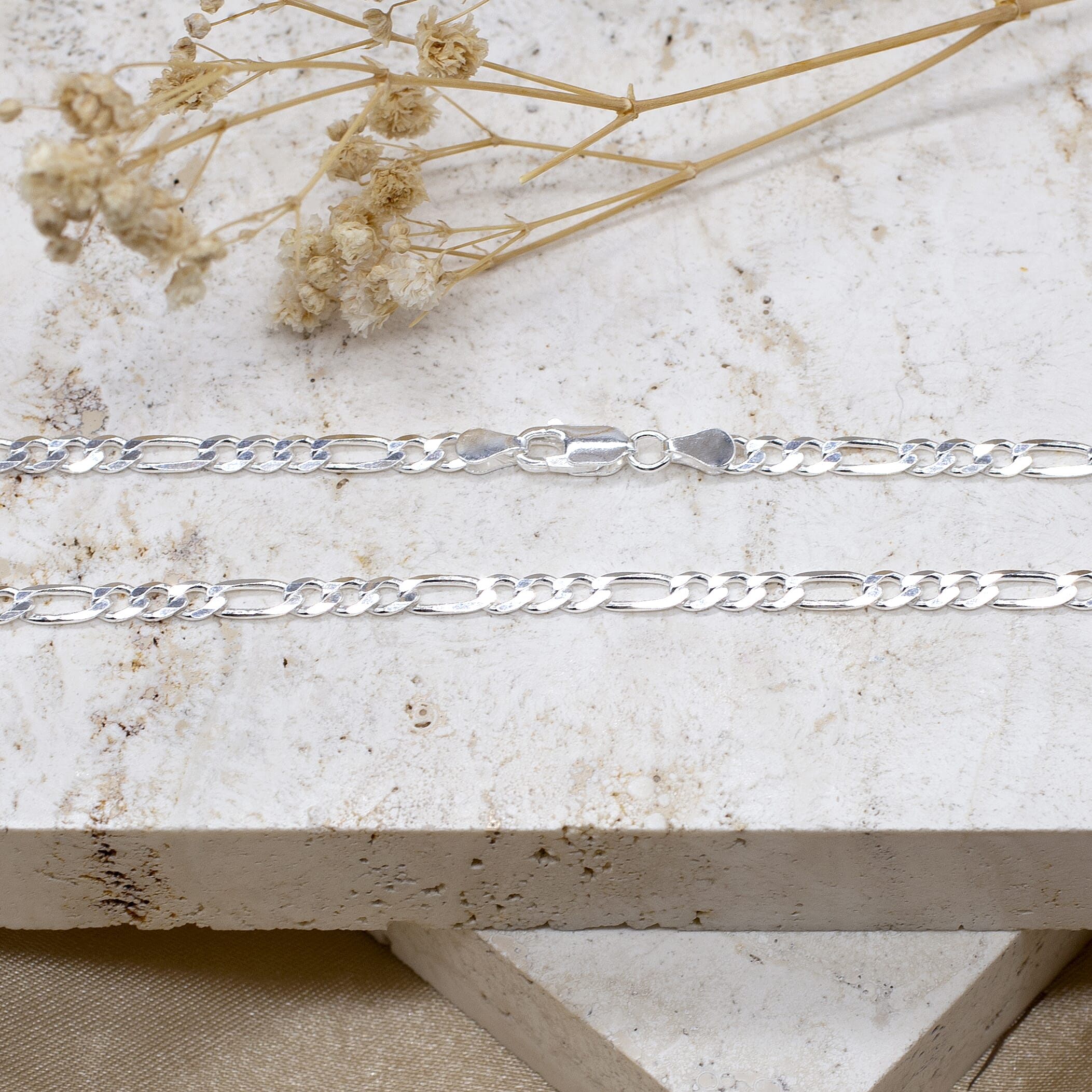 Sterling Silver Chain (Size - 22),  Silver Wt. 11.4 Gms