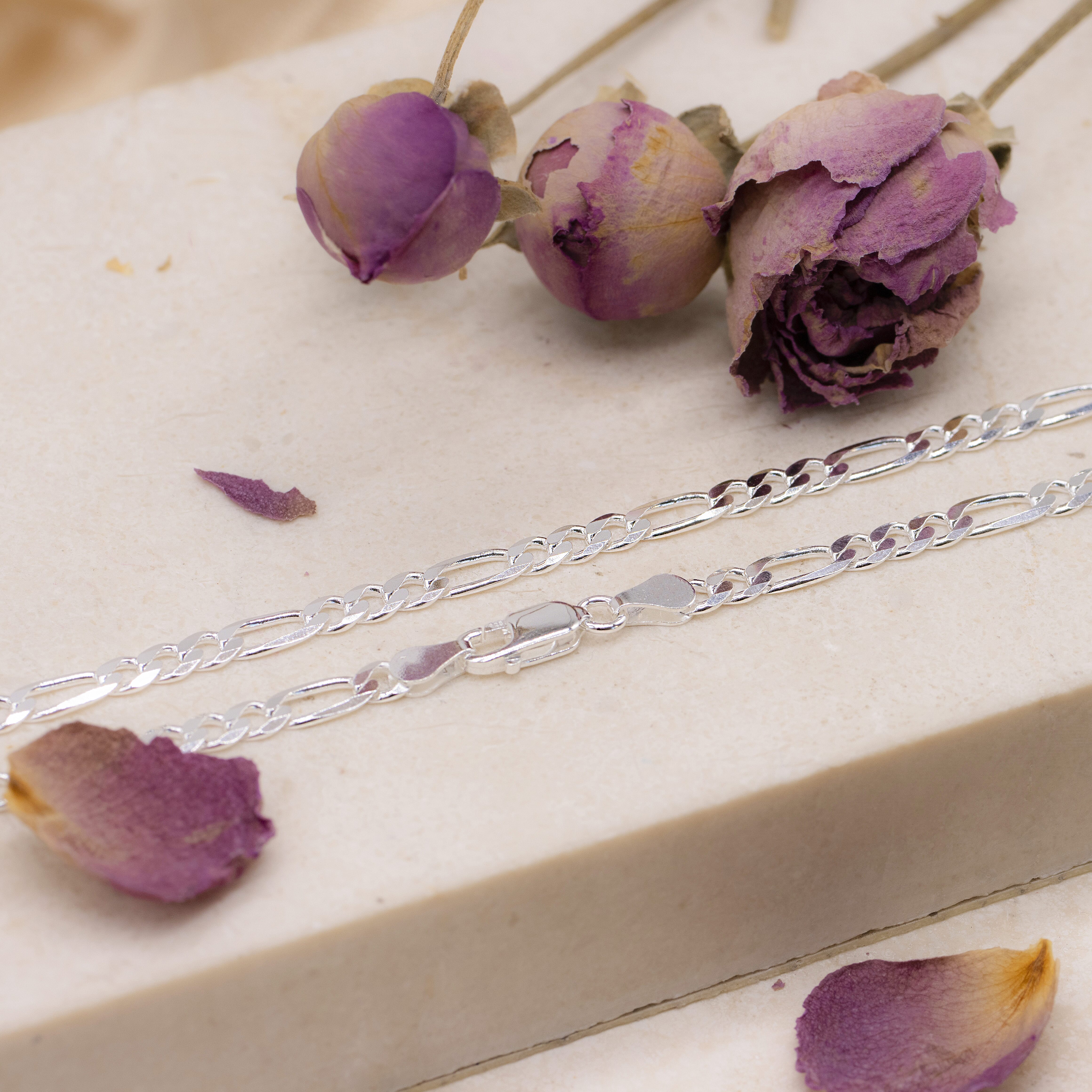 Sterling Silver Chain (Size - 24), Silver Wt. 12.4 Gms Sterling Silver Chain (Size - 24), Silver Wt. 12.4 Gms
