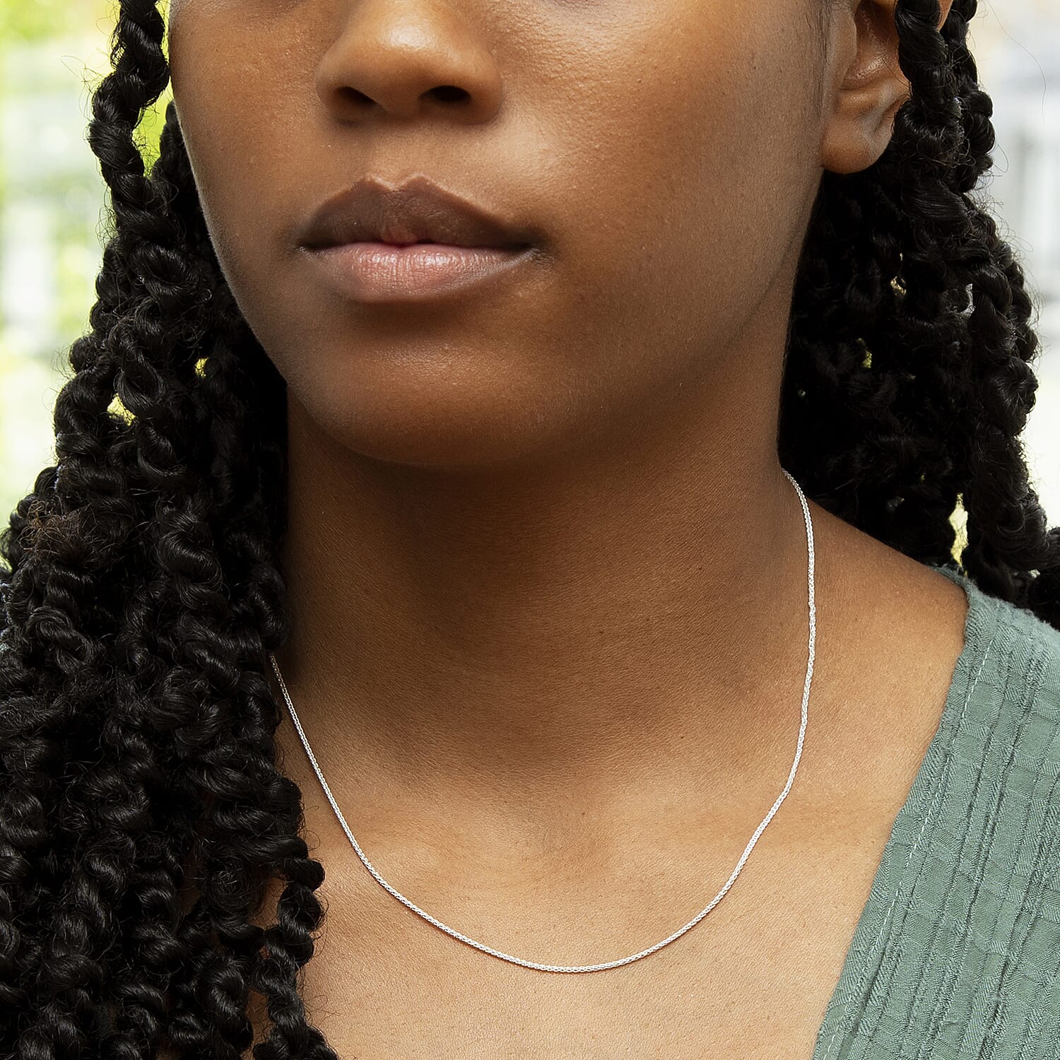 Sterling Silver Chain (Size - 18)