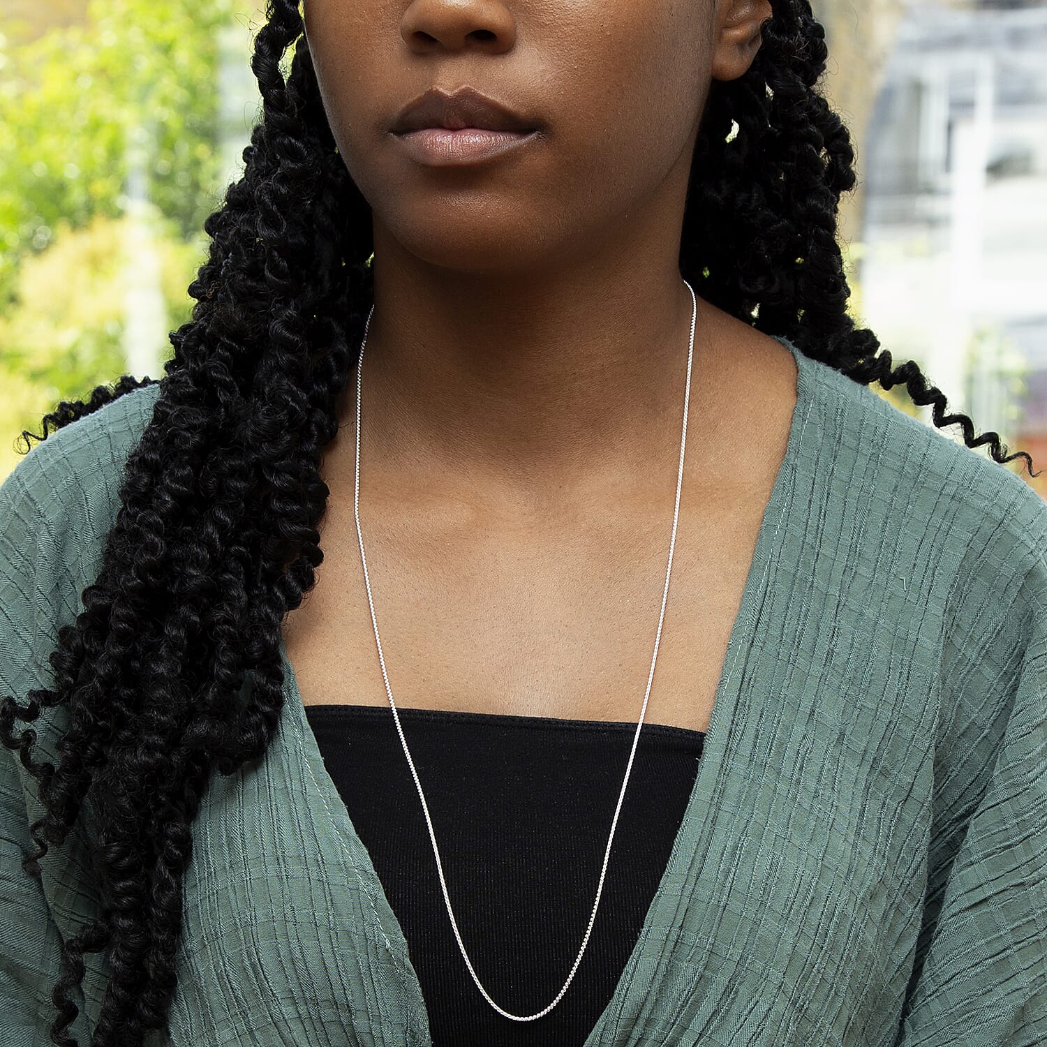 Sterling Silver Chain (Size - 30)