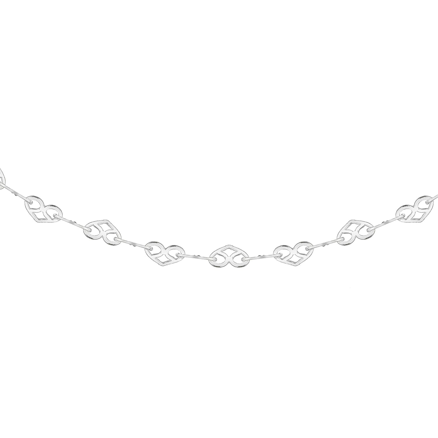 Sterling Silver Chain (Size - 30),  Silver Wt. 6.2 Gms