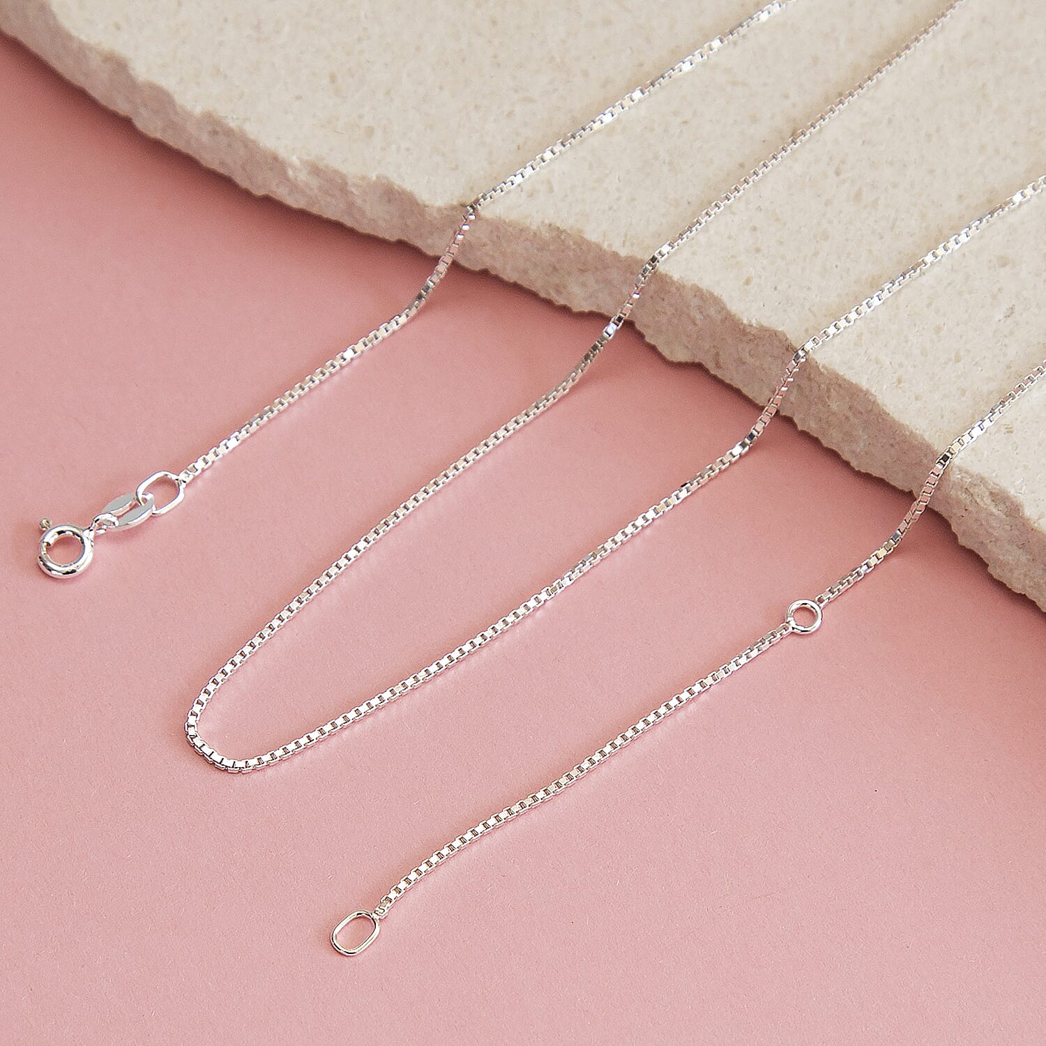 Sterling Silver Chain (Size - 20)