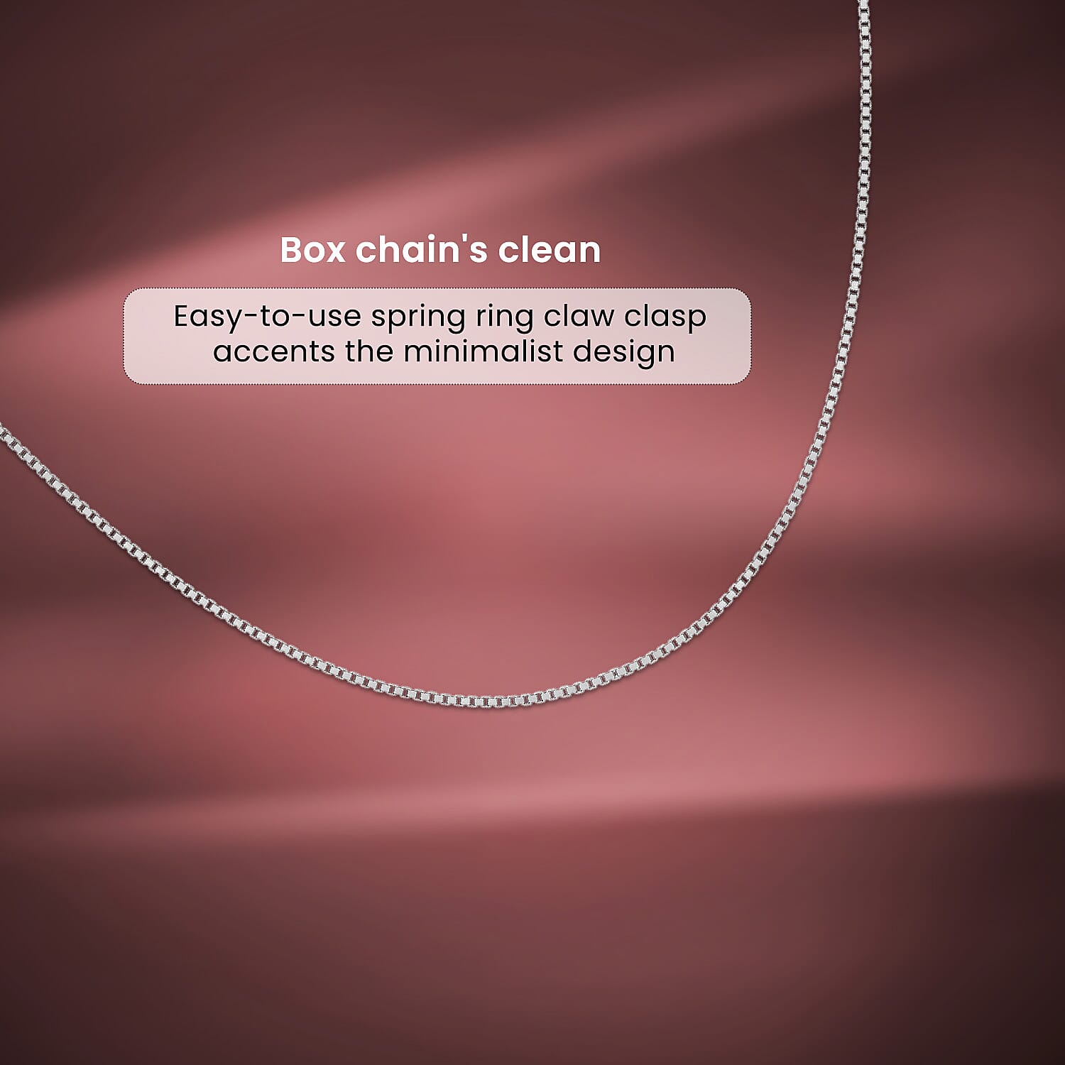 Sterling Silver Chain (Size - 20)