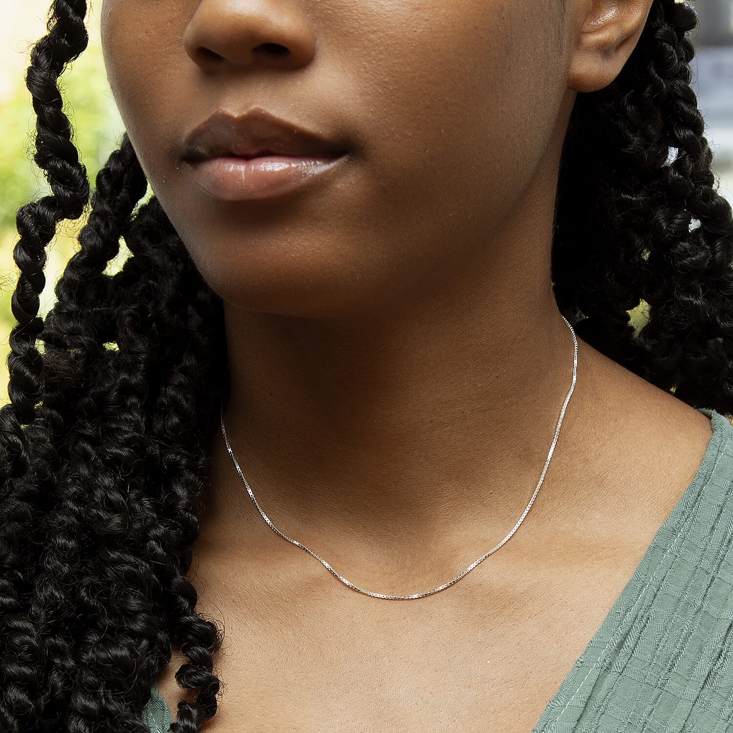 Sterling Silver Chain (Size - 16)