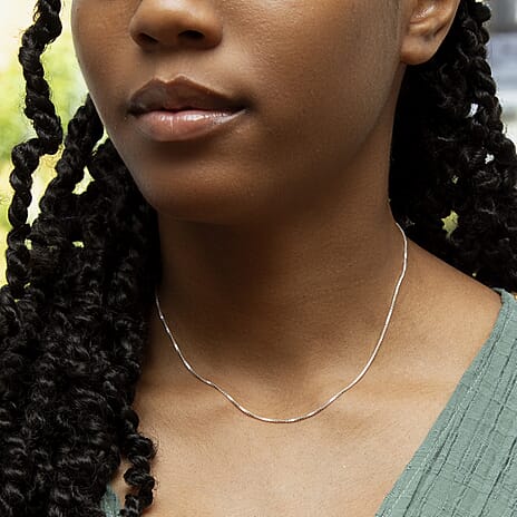 Sterling Silver Chain (Size - 16)