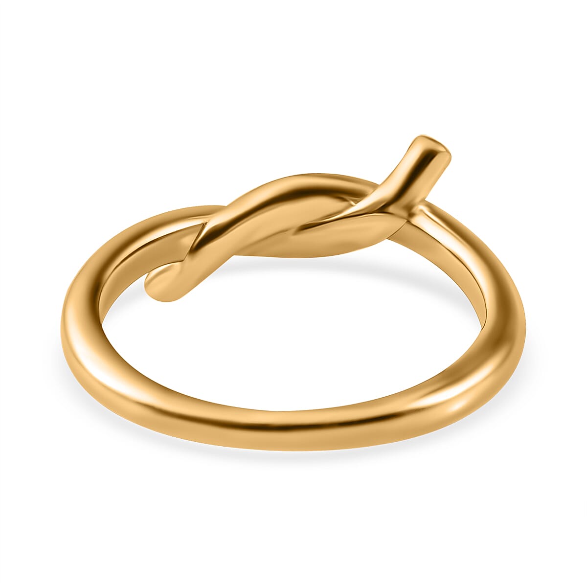 Vermeil YG Sterling Silver Bypass Ring