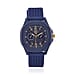 STRADA Japanese Movement Blue Analog Watch With Leather Strap and Buckle Fastening