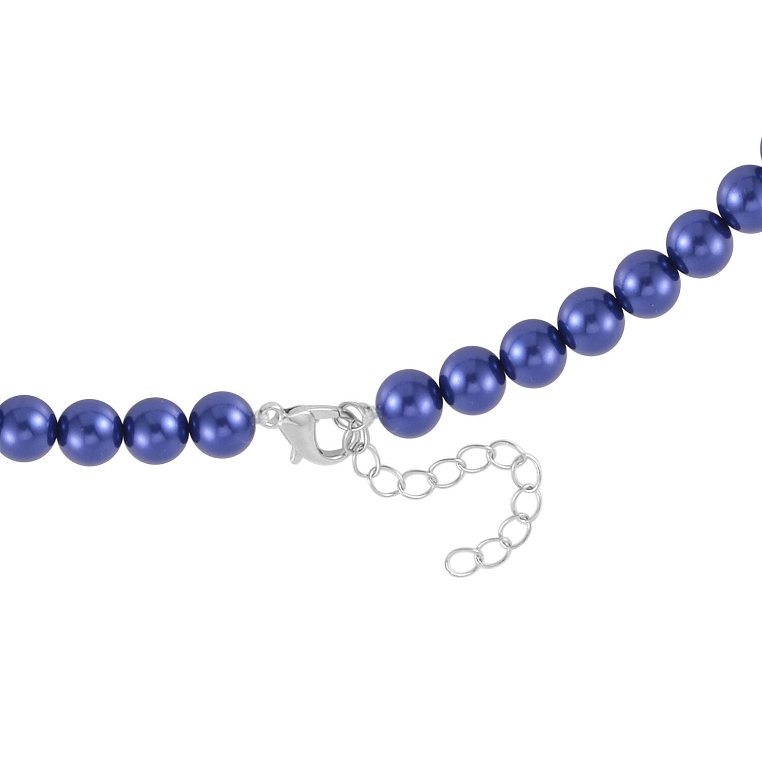 Designer Close Out - Lapiz Lazuli and Blue Shell Pearl Necklace (Size - 24-2 Ext)