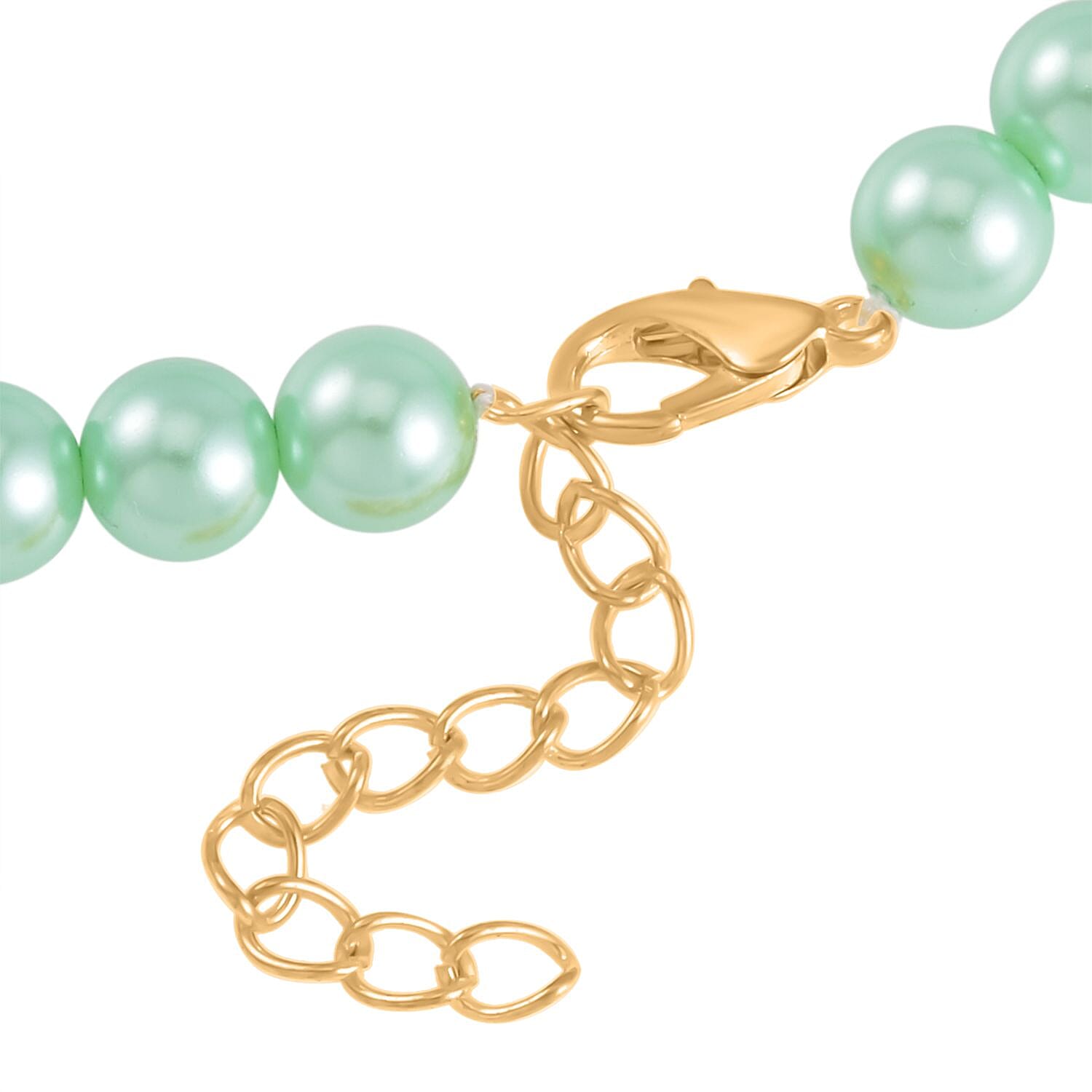 Designer Close Out - Green Onyx and Green Shell Pearl Necklace (Size - 24-2 Ext)