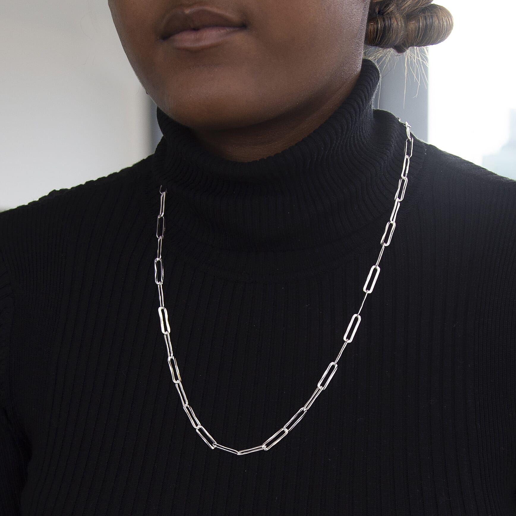 Sterling Silver Chain (Size - 24),  Silver Wt. 10.1 Gms