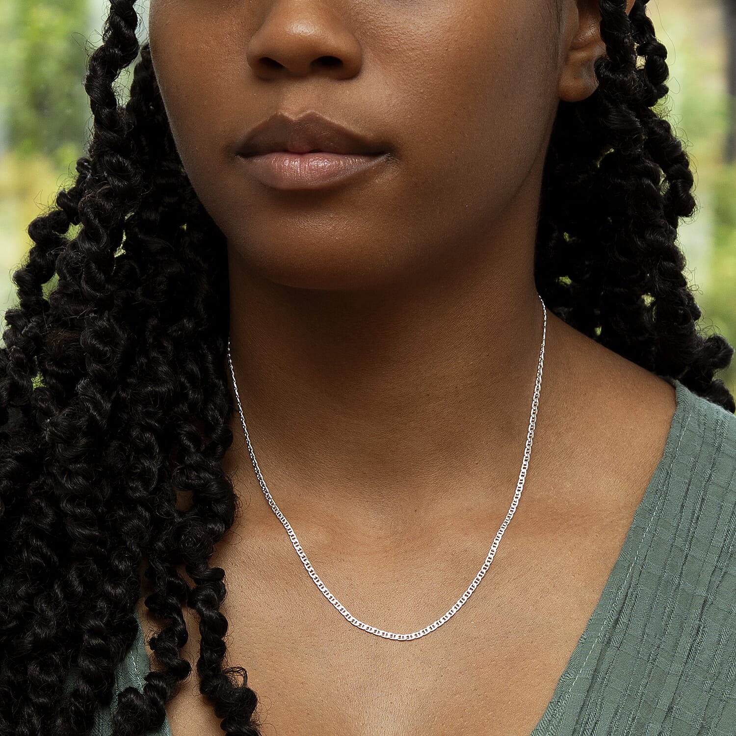 Sterling Silver Chain (Size - 18)