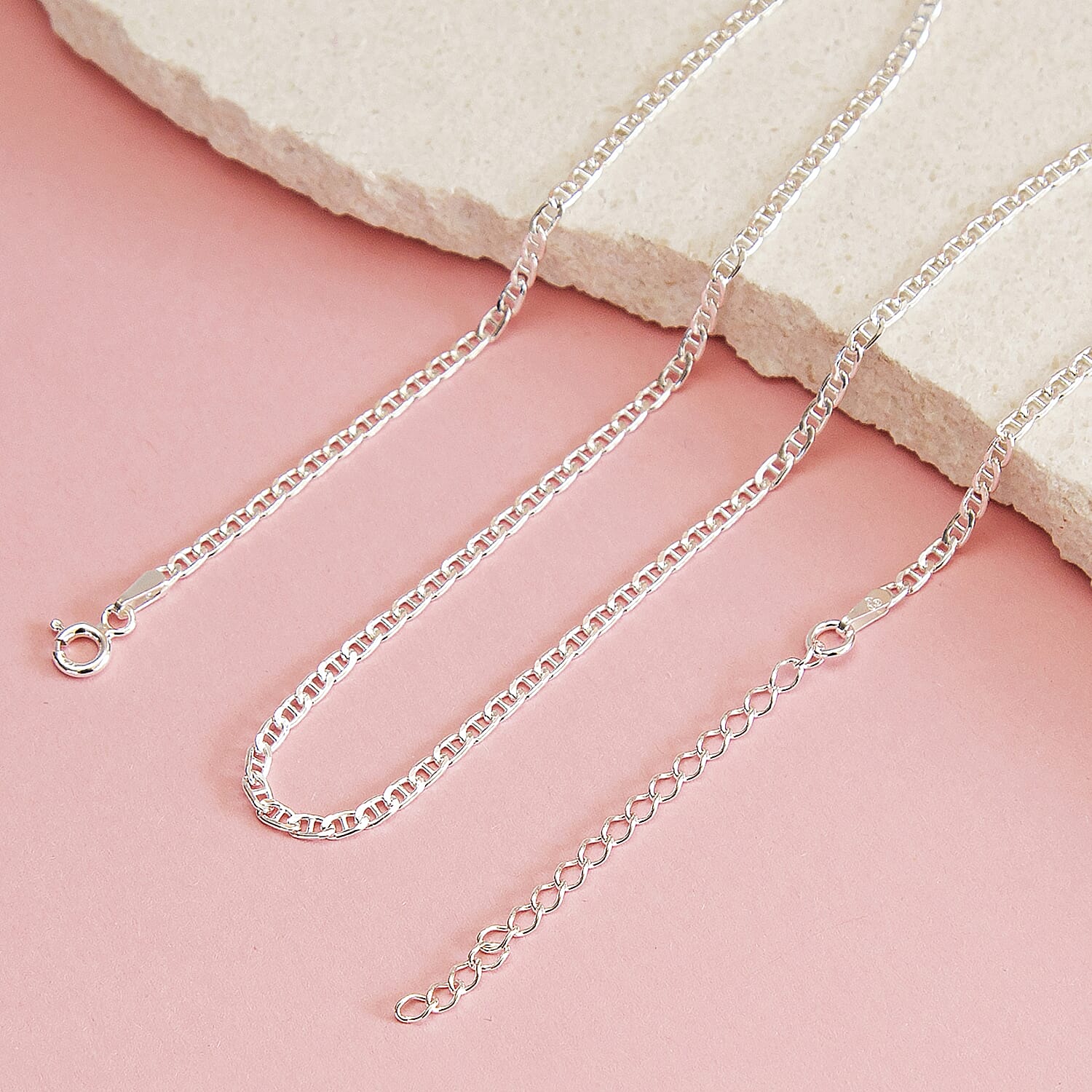 Sterling Silver Chain (Size - 18)