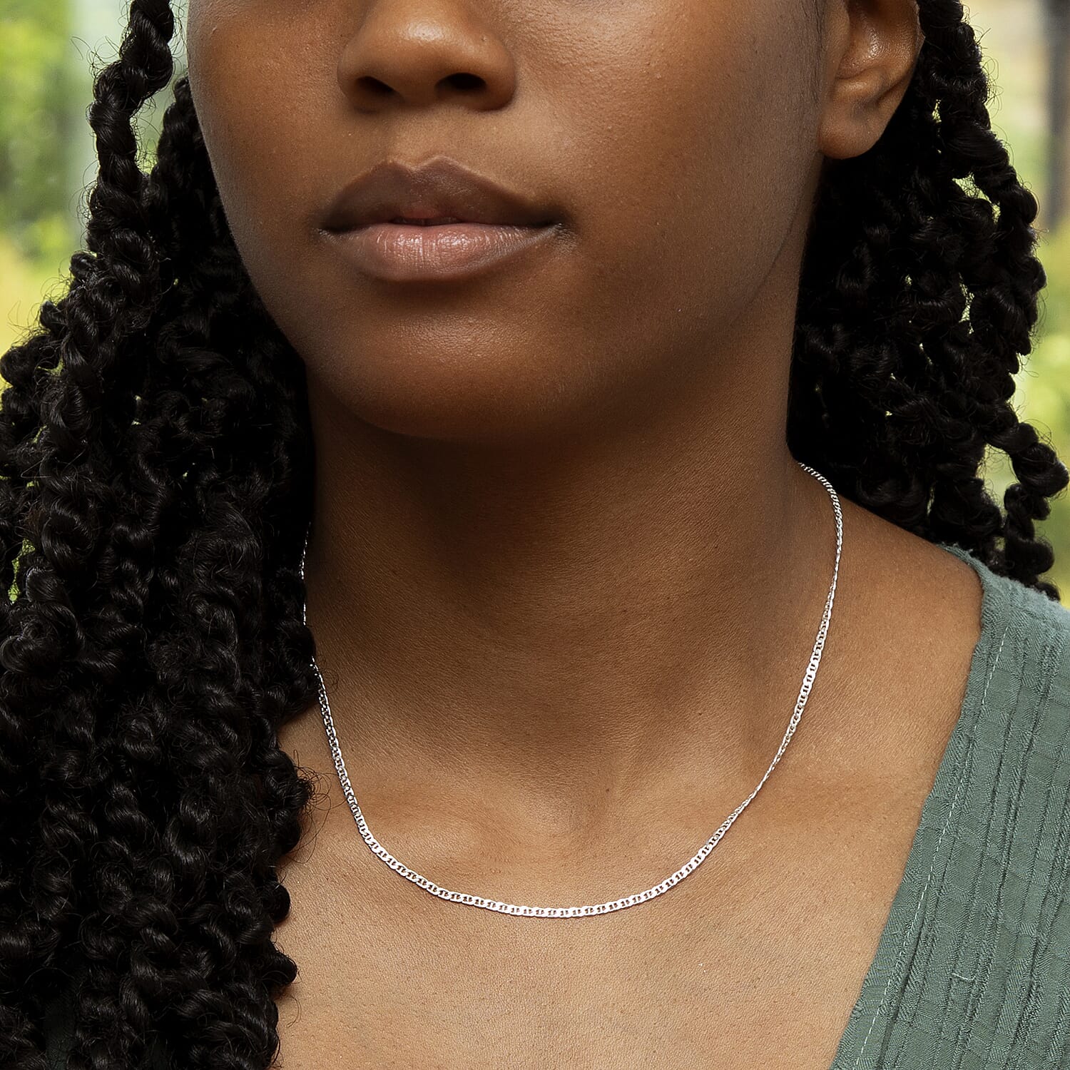 Sterling Silver Chain (Size - 18)