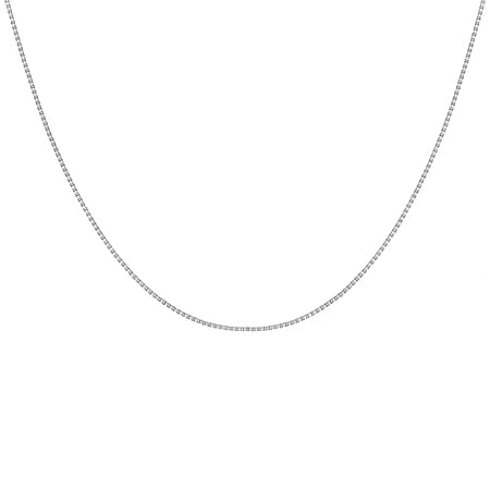 Sterling Silver Box Chain  14 Inch
