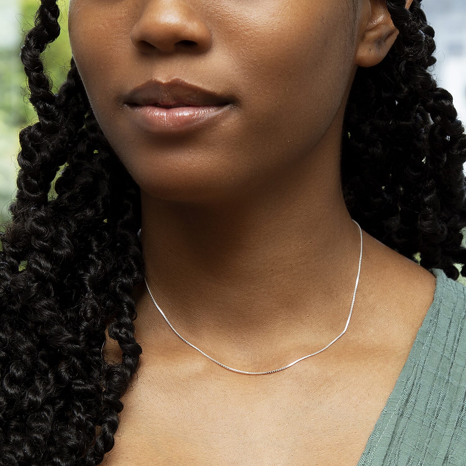 Sterling Silver Chain (Size - 16)