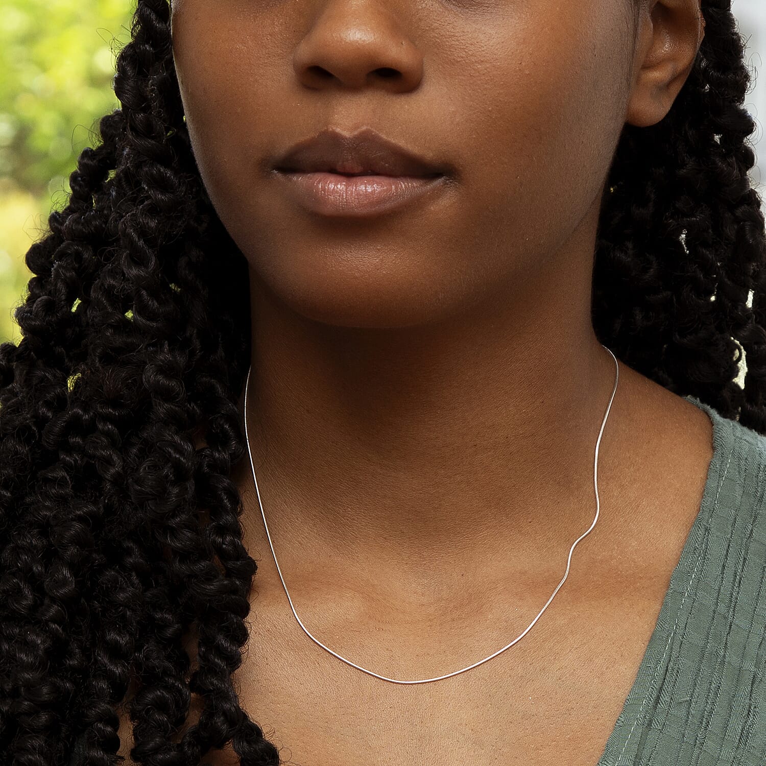 Sterling Silver Chain (Size - 18)