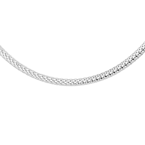 Sterling Silver Chain (Size - 18),  Silver Wt. 7.6 Gms