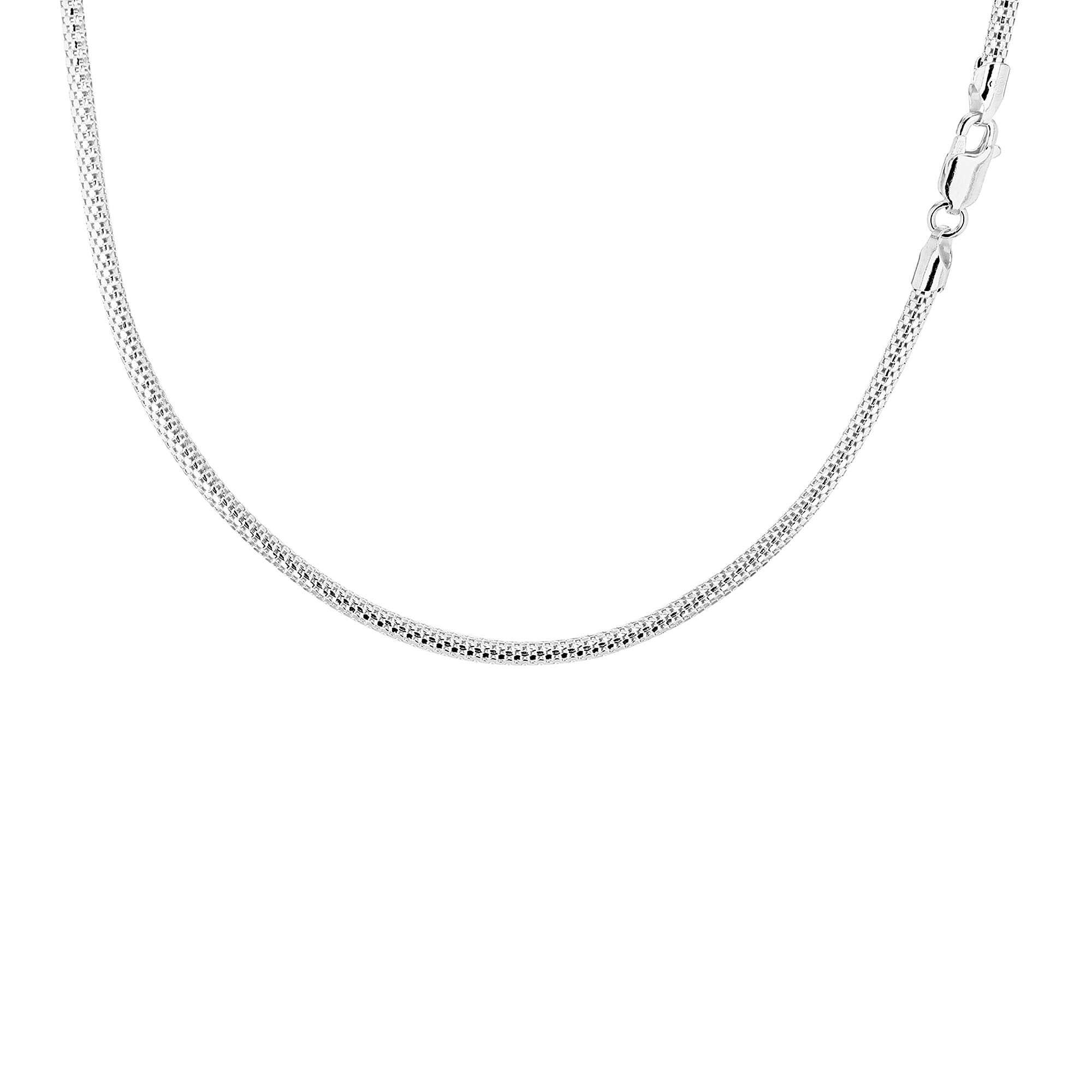 Sterling Silver Chain (Size - 22),  Silver Wt. 9.3 Gms