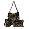 Set of 3 Sequin Bag (Includes Shoulder Bag, Crossbody Bag & Clutch Bag) - Gold