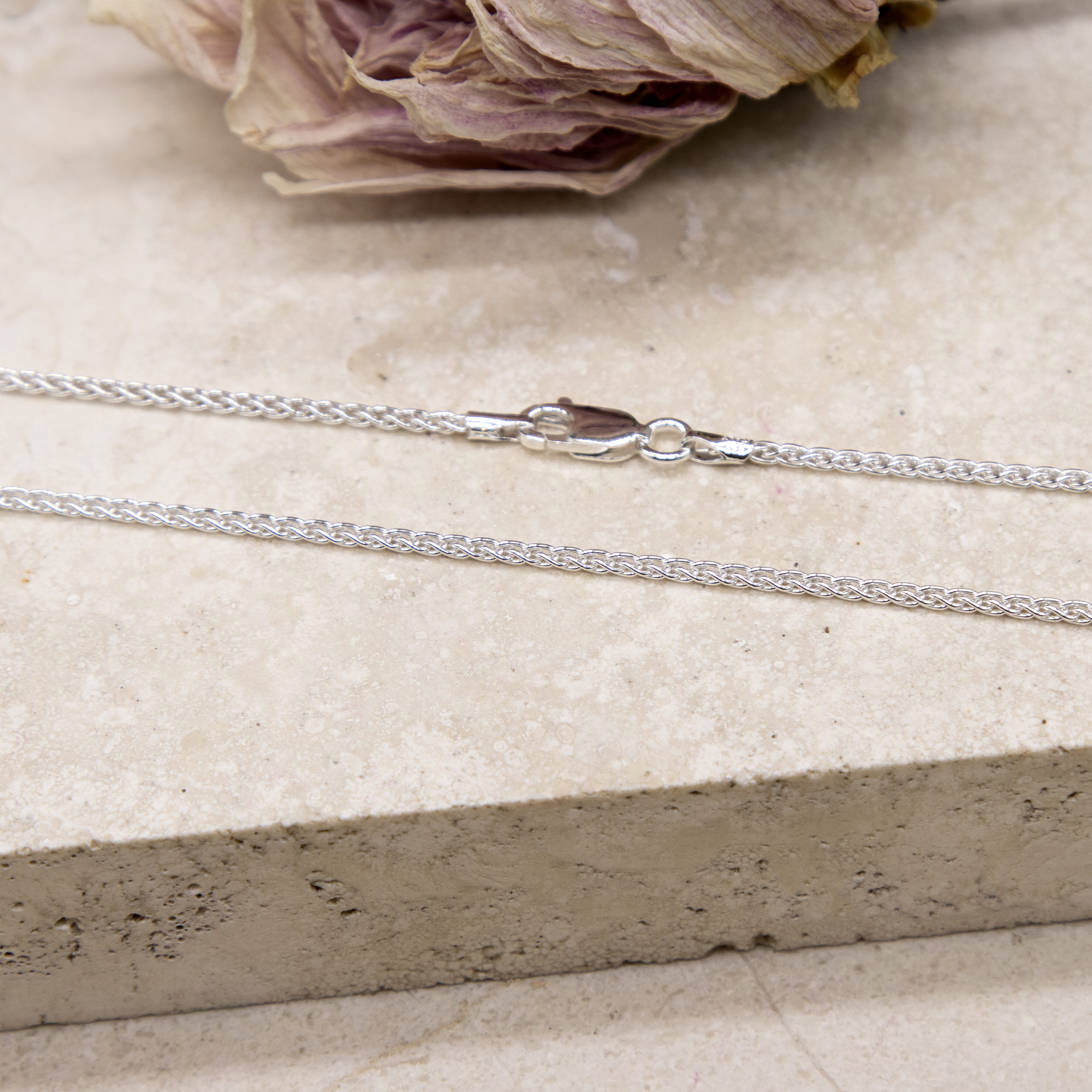 Sterling Silver Chain (Size - 20),  Silver Wt. 5 Gms