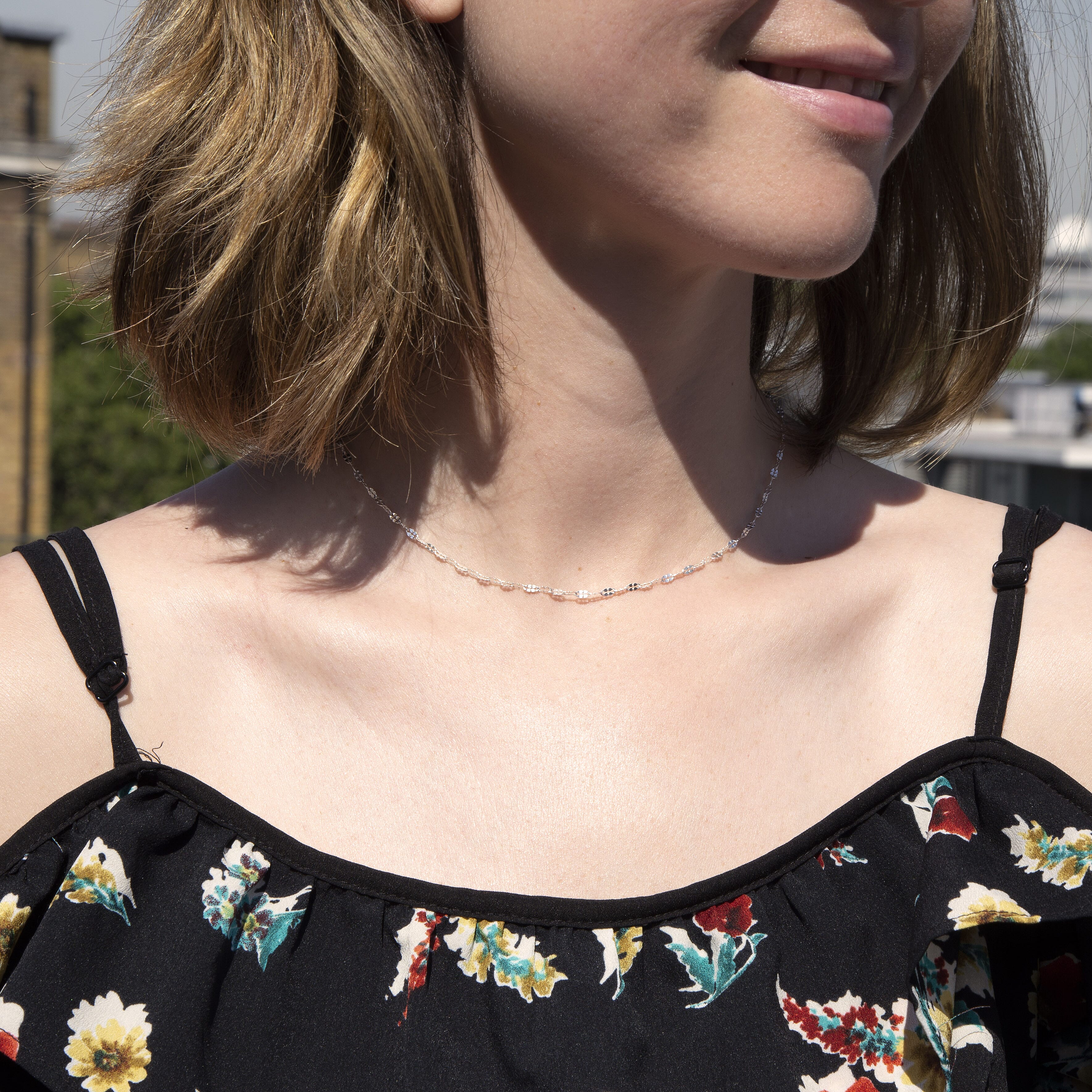 Sterling Silver Chain (Size - 16)