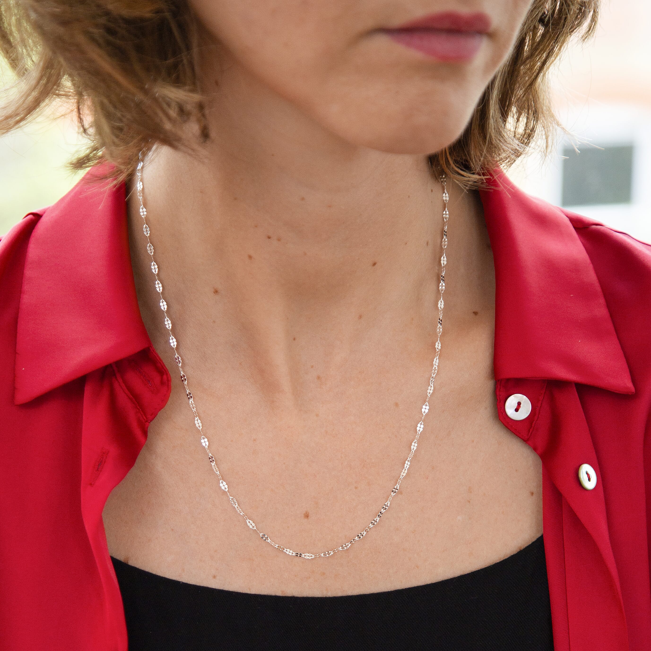 Sterling Silver Chain (Size - 20)