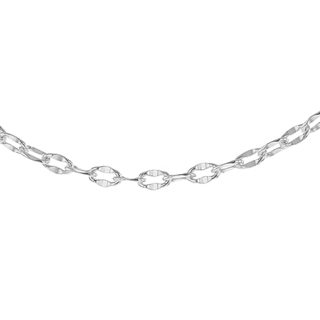 Sterling Silver Forzatina Chain 16 Inch