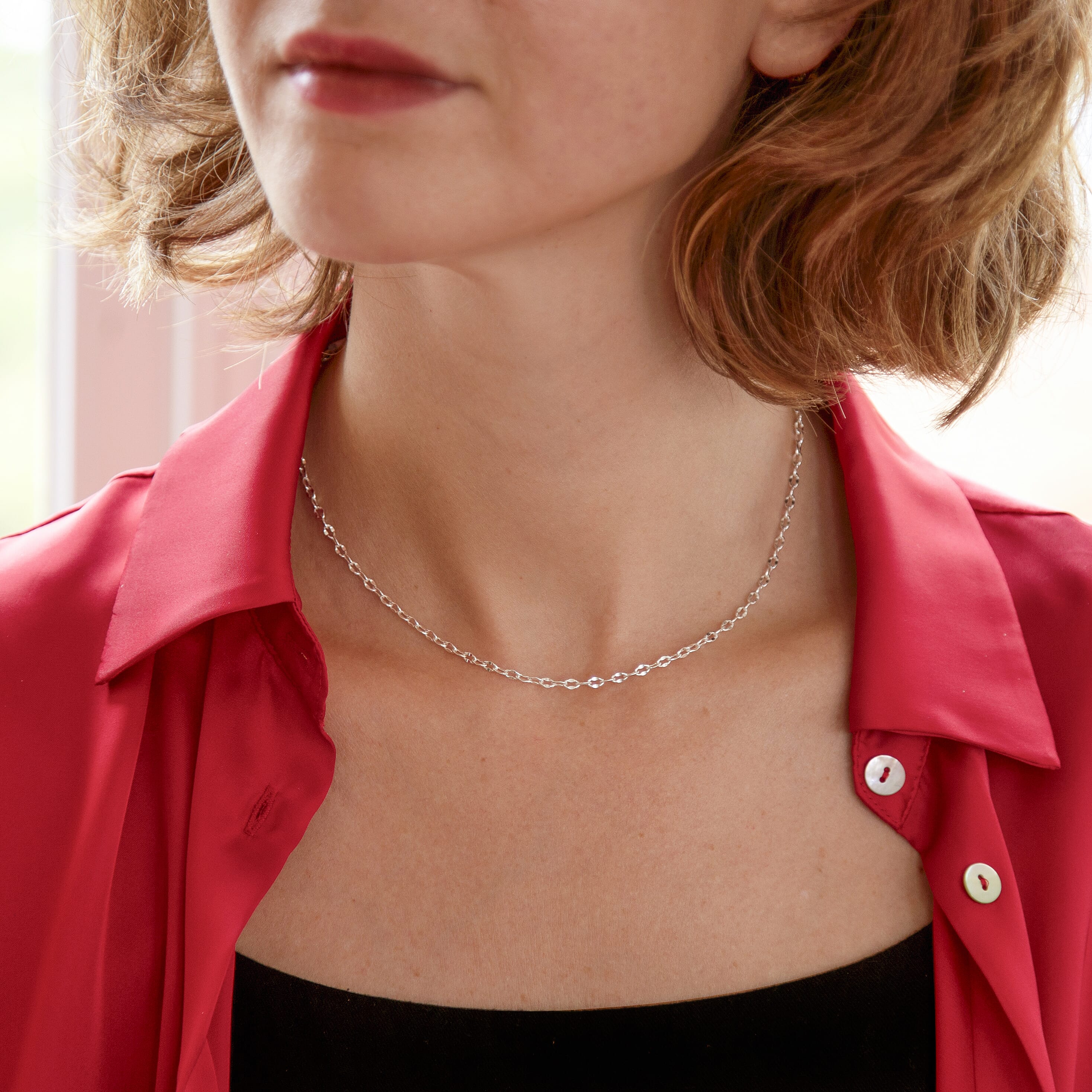 Sterling Silver Chain (Size - 16)