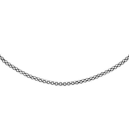 Sterling Silver Popcorn Chain 24 Inch Sterling Silver Popcorn Chain 24 Inch