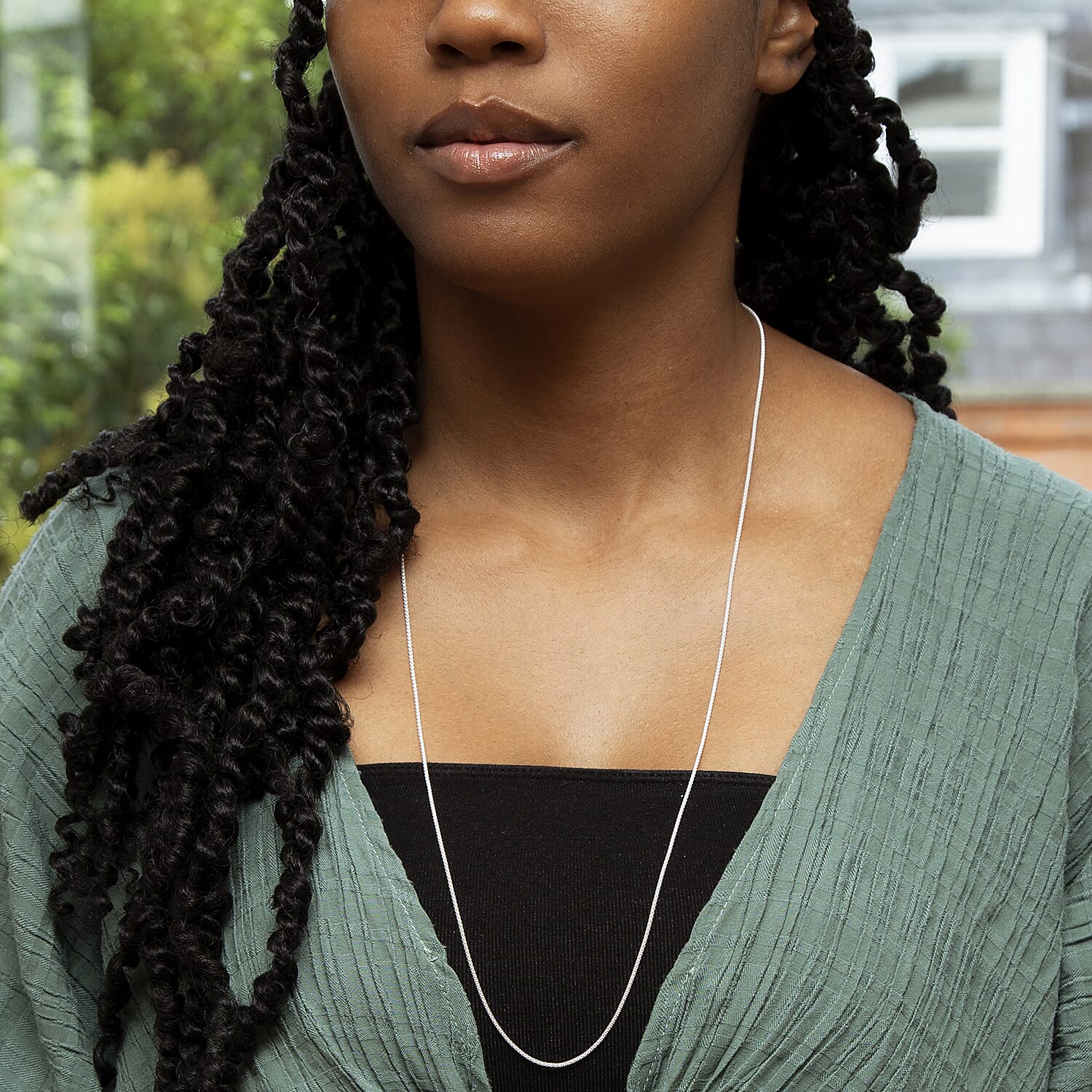 Sterling Silver Chain (Size - 30)