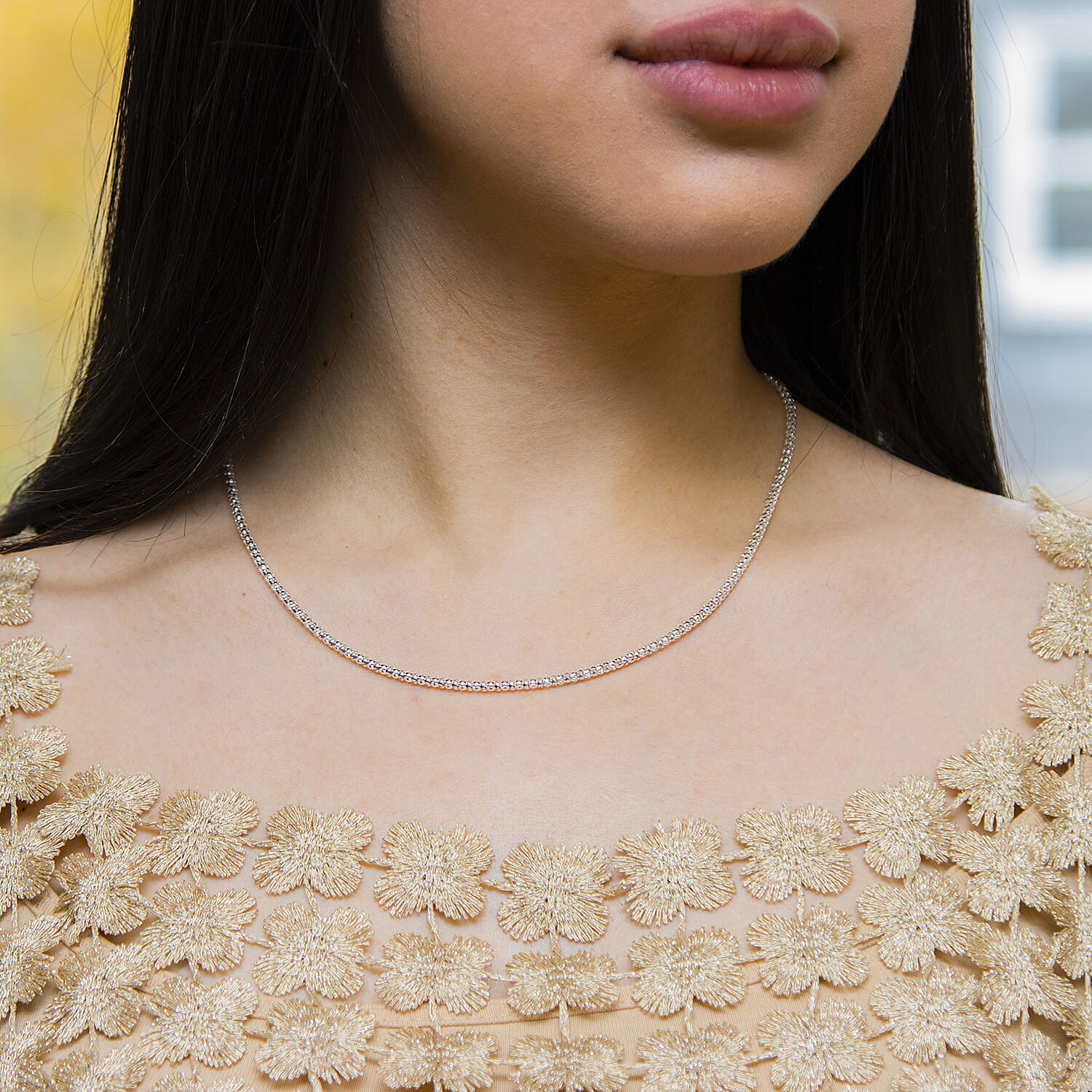 Sterling Silver Chain (Size - 16)